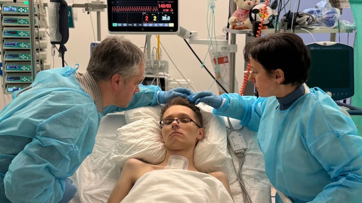 Dominik po wypadku opuścił już szpital.