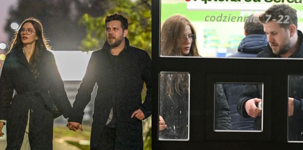 Antoni Królikowski i Izabela na nocnej schadzce w stolicy. Tak spędzali czas po rozprawie rozwodowej (ZDJĘCIA)