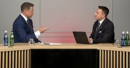 Walczy o głosy Konfederacji? Rafał Trzaskowski u Mentzena