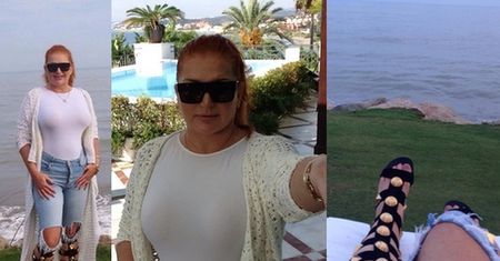 Marta Grycan nad morzem w ulubionych kozakach (FOTO)