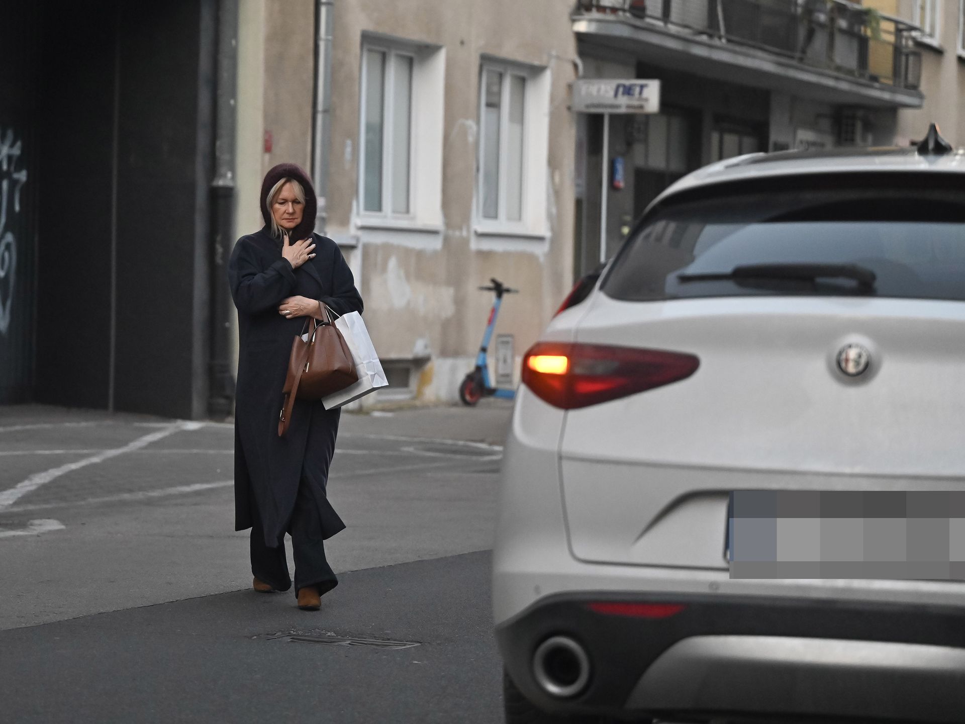 Grażyna Torbicka parkuje na zakazie