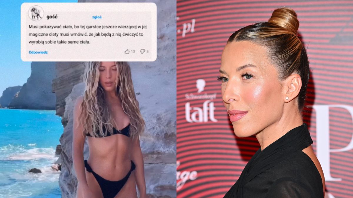 Ewa Chodakowska eksponuje zgrabną figurę w bikini