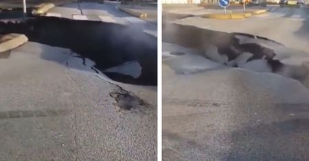 Koszmar Islandii. Zapadają się ulice, pękają domy