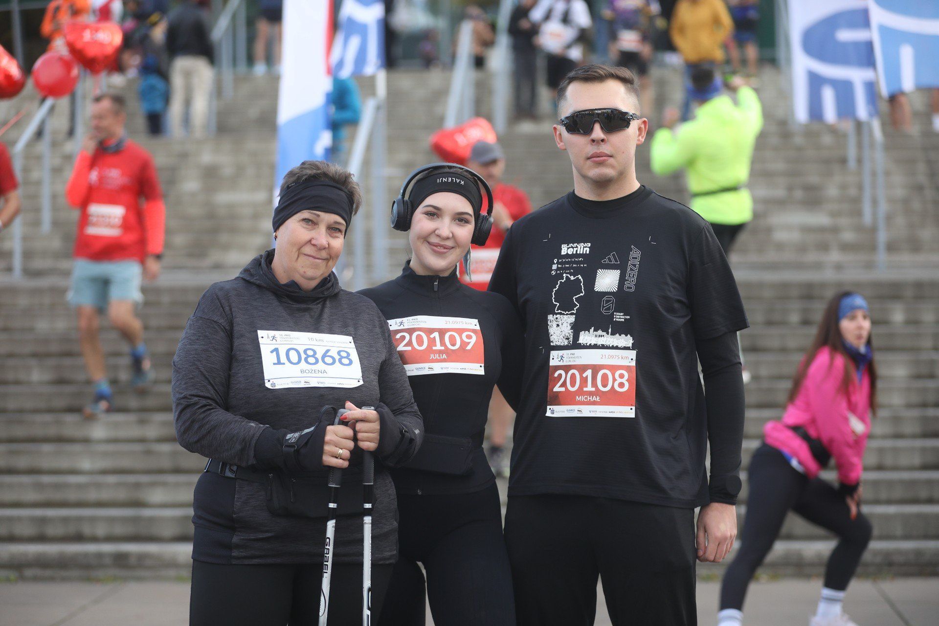 W 11. PKO Półmaratonie Gliwickim i 11. Gliwickiej Dysze wystartowały tłumy biegaczy