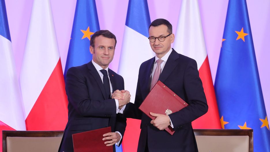 Morawiecki spotka się z Macronem. W kolejnych dniach rozmowa z Merkel i Johnsonem
