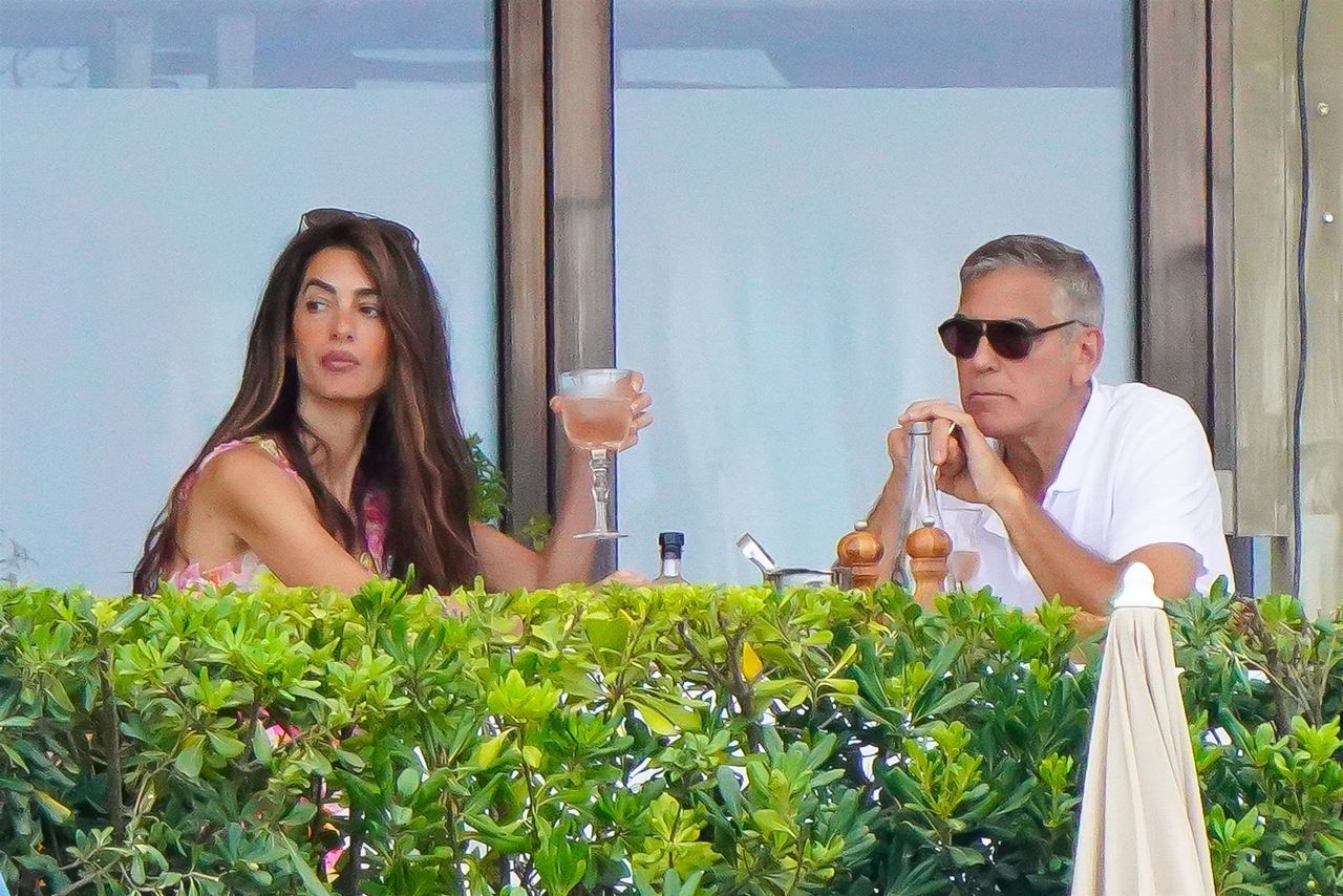 George Clooney and Amal Clooney