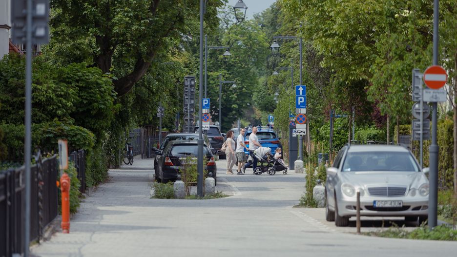Najwiekszy woonerf w Polsce powstal w Sopocie