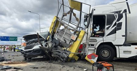 Górska gmina w żałobie po tragedii na A1. Sześcioro stąd ucierpiało