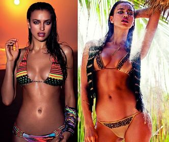 Seksowna Irina Shayk w strojach kąpielowych!