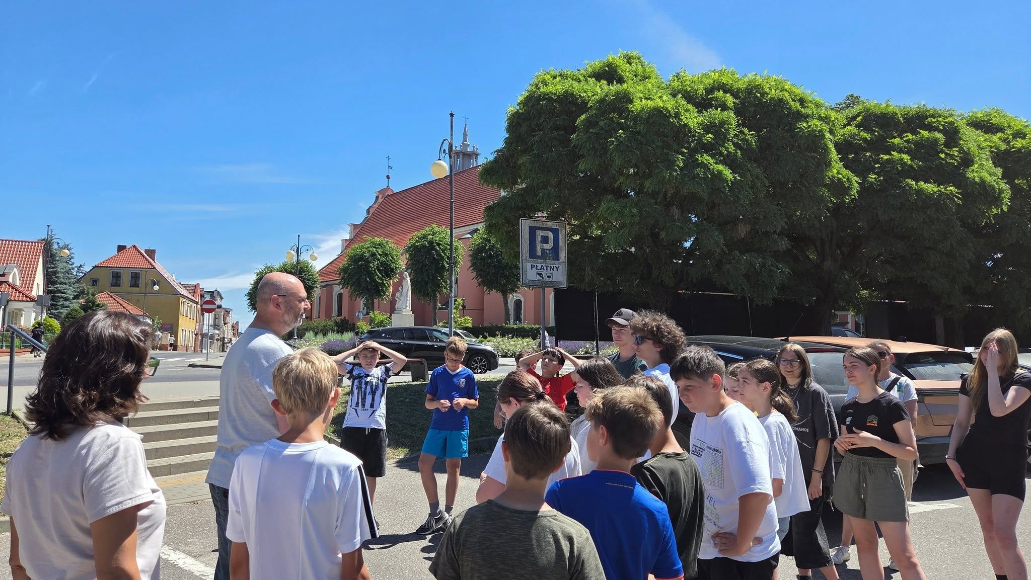 Lekcja historyczna SP 3 w Chodzieży