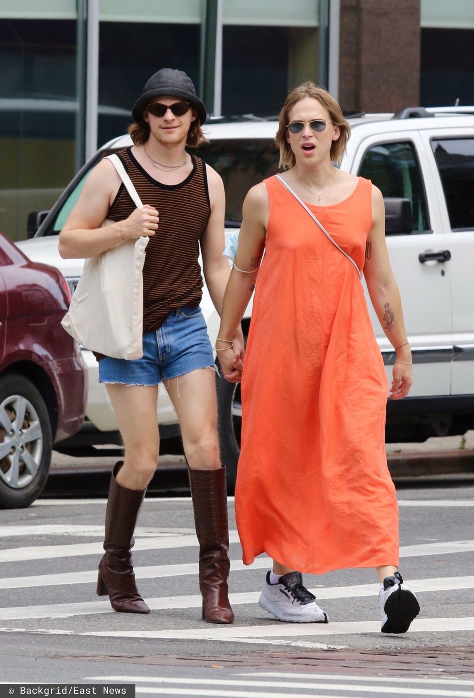 Tommy i Lucas na spacerze