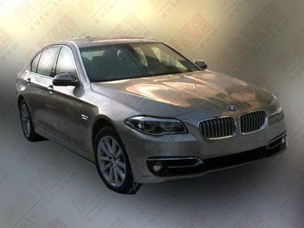 Odświeżone BMW serii 5 wyszpiegowane w Chinach