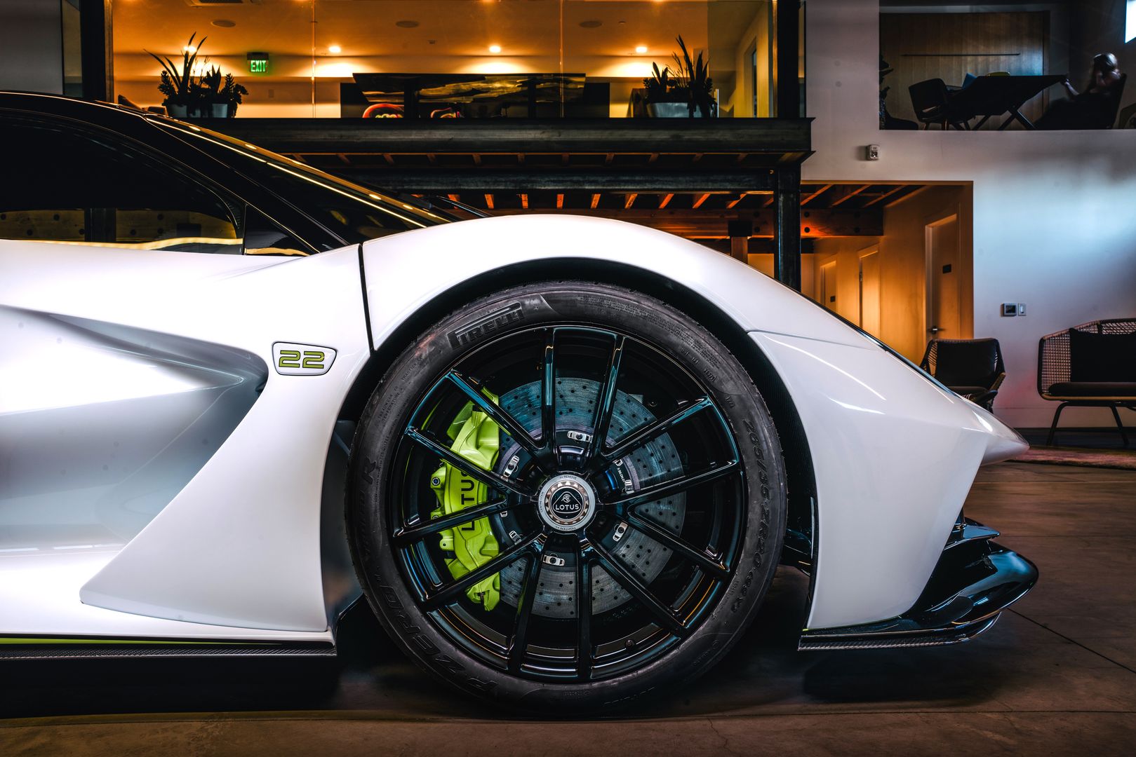 Lotus Evija Jensona Buttona