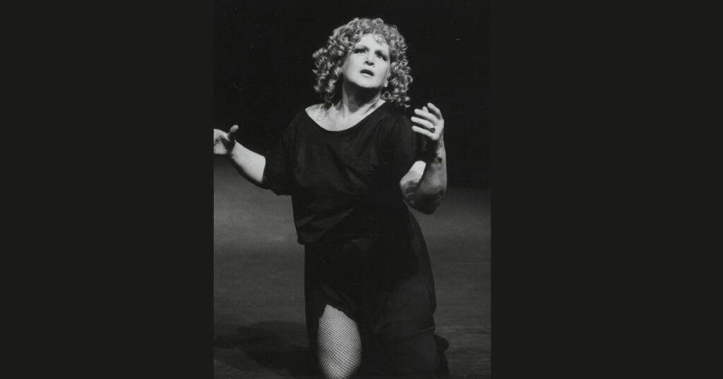 Wanda Bargiełowska – Bargeyłło w „Gwieździe” Zygmunta Krauzego, Teatr Wielki w Warszawie, 1985 © archiwum Teatru Wielkiego w Warszawie