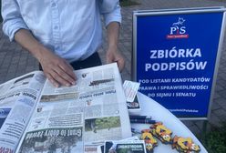 W PiS zbierają podpisy, nie pokazali list. Szefowa KBW zabiera głos