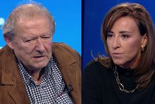 Dorota Wysocka-Schnepf i Adam Michnik. 