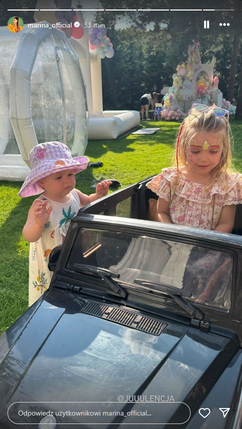 Huczna impreza u Szczęsnych