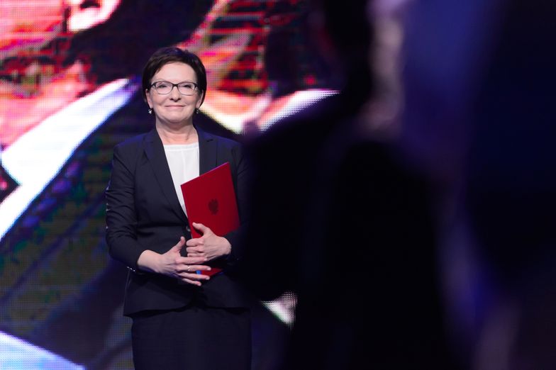 Premier Ewa Kopacz otwiera Konwencję Programową Platformy Obywatelskiej (Poznań, 12 września 2015 r.).