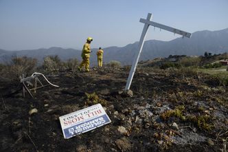 Kalifornia: Pogoda pomaga strażakom w walce z pożarami