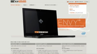 Skonfiguruj swojego Voodoo Envy 133 1