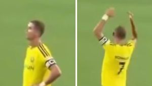 Ronaldo był wściekły na kolegów! Nagranie obiegło świat