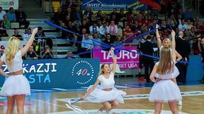 Cheerleaders AZS na meczu AZS Koszalin - Energa Czarni Słupsk (galeria)