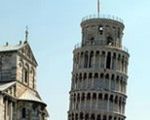 Bliźniacza krzywa wieża w Pizie