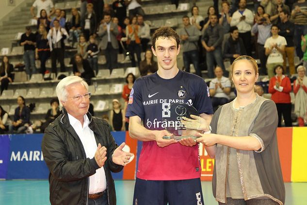 Marko Ivović został uhonorowany nagrodą MVP po finałach Pucharu CEV. Jego zespół wygrał te rozgrywki, w finale pokonując Guberniję Niżny Nowogród | fot. cev.lu