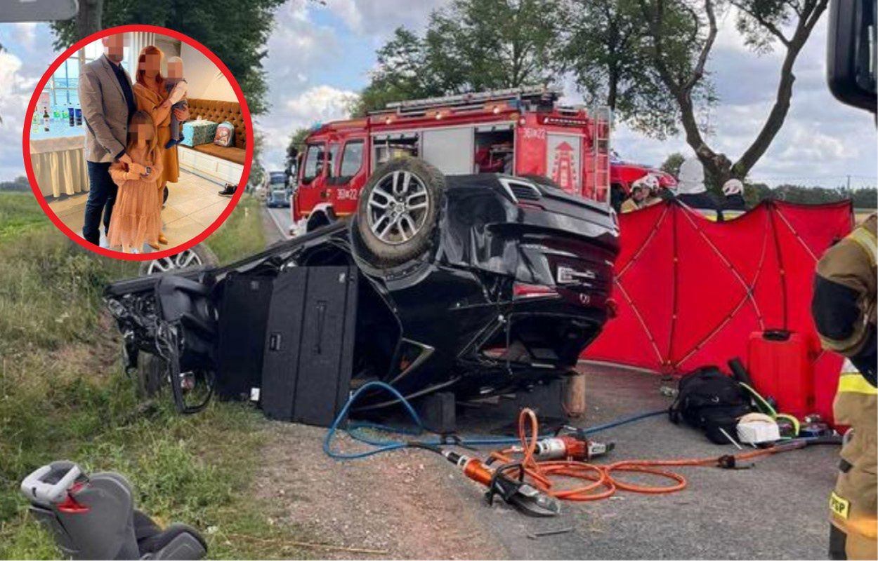 32-latek zginął, gdy wracali z wakacji. Rodzinna tragedia pod Płockiem