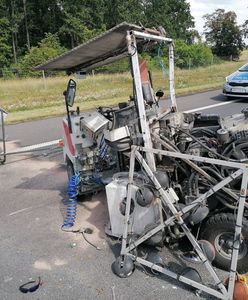 Tragedia na A2. 40-letni mężczyzna nie miał szans