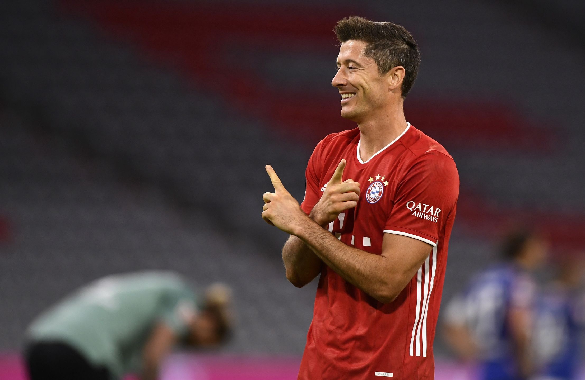 Lewandowski strzela 163 bramkę dla Bayernu Monachium
