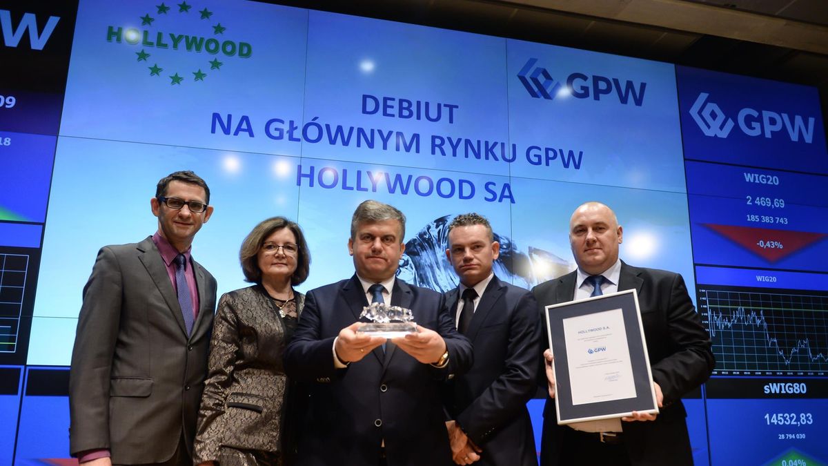 100 proc. zarobili w tydzień akcjonariusze pralni Hollywood