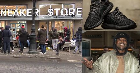 Kolejka po buty Kanyego Westa w Warszawie. Fani spali pod sklepem!