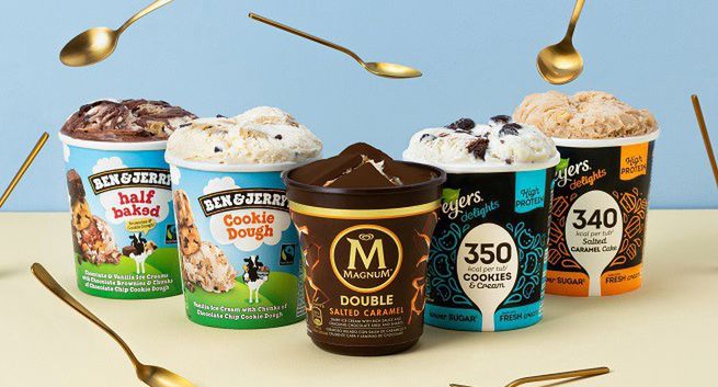 Lody Unilevera z dostawą Uber Eats