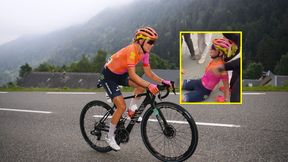 Ekstremalny wysiłek. Polka cierpiała na mecie Tour de France