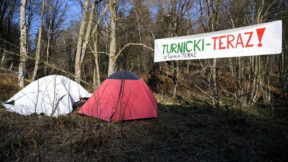 Podkarpackie. Aktywiści okupują las. Chcą utworzenia Turnickiego Parku Narodowego 