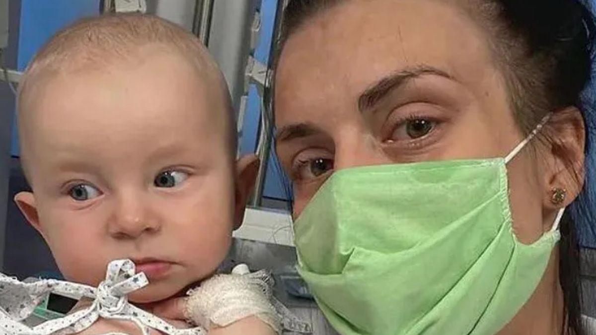 Magdalena Stępień z synkiem 