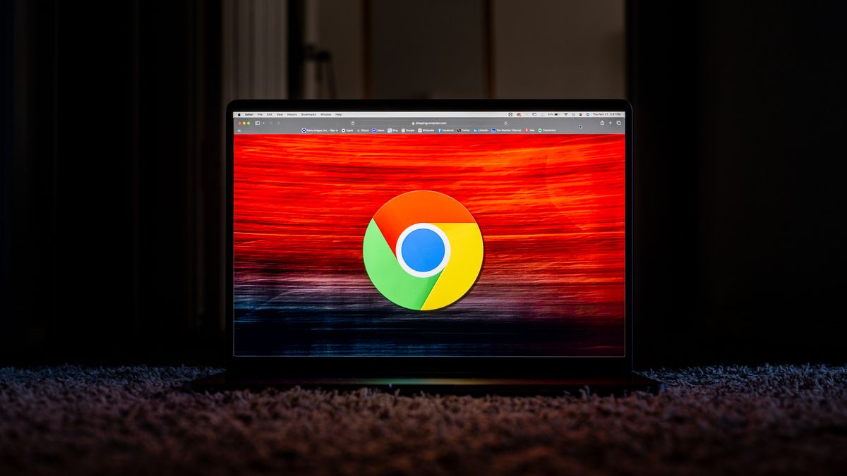 AUSTIN, TEXAS - NOVEMBER 21: In this photo illustration, the Google Chrome logo is displayed on a laptop on November 21, 2024 in Austin, Texas. The Justice Department has requested that a federal court force Google to sell off its Chrome web browser, as part of an effort to break its monopoly on internet searches. (Photo illustration by Brandon Bell/Getty Images)