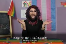 Screen z reportażu "Wirus LGBT" w TV Trwam i Radiu Maryja. 