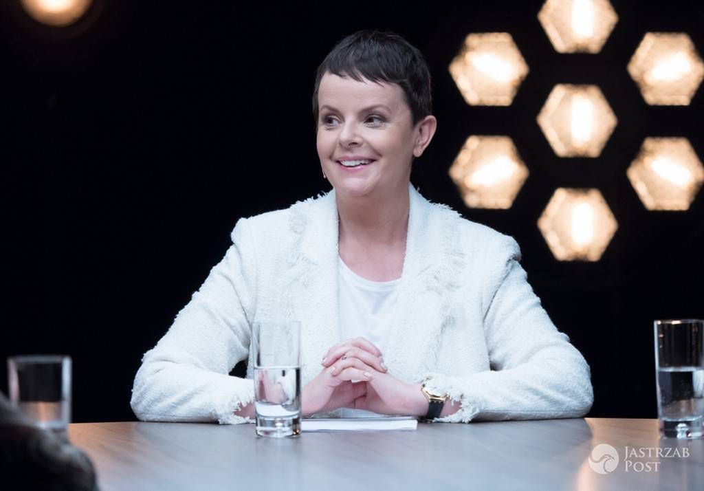 Karolina Korwin Piotrowska na planie programu DKF