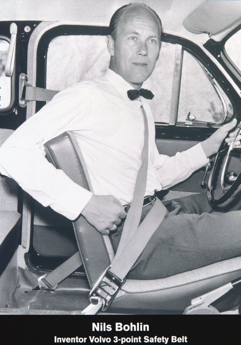 Nils Bohlin - inżynier Volvo Cars