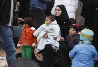 Sytuacja w Syrii: Ponad 850 tys. uchodźców