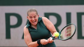Jelena Ostapenko była w opałach