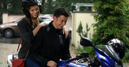 "M jak miłość": Tragiczny wypadek motocyklowy