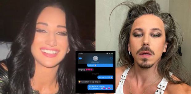 Michał Szpak napisał do Justyny Steczkowskiej tuż przed jej występem. Odpisała: "ROZWALIŁAM, CO SIĘ DAŁO"