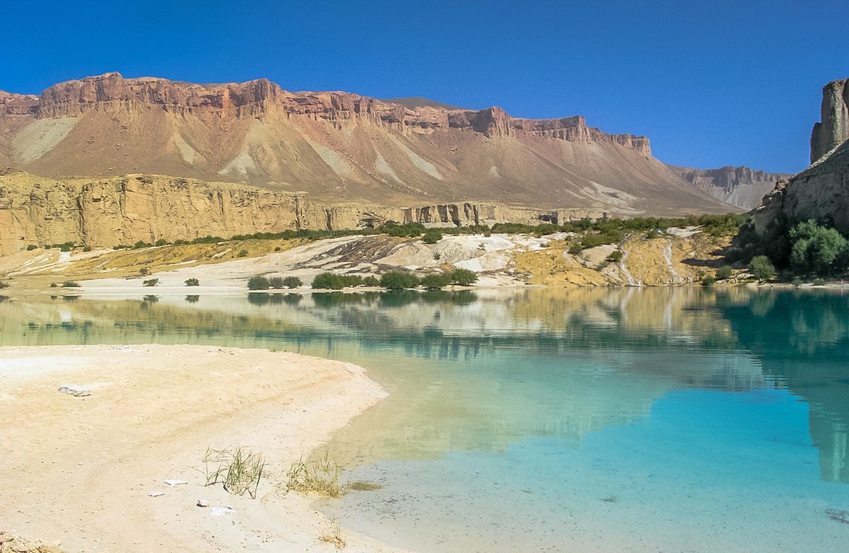Park narodowy Band-e Amir w Afganistanie 