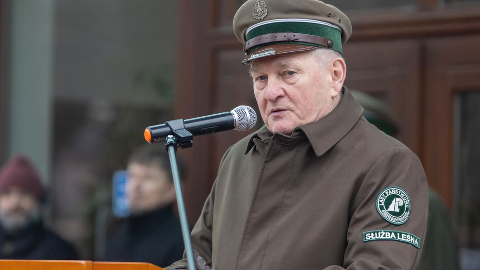 J�zef Kubica
Zbigniew Meissner
lasy pa�stwowe, objazdowa, przekazanie, samochody, wystawa