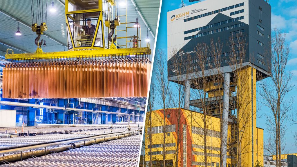 Huta miedzi w Głogowie (P). KGHM z miliardowym zyskiem po 9 mies