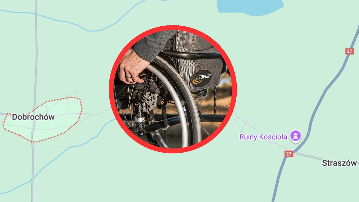 Do wypadku doszło na DK 27 w pobliżu miejscowości Dobrochów 