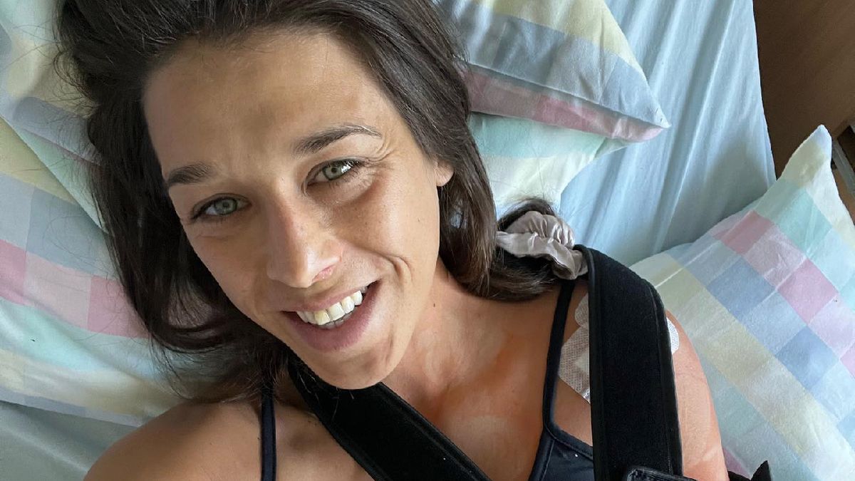 Joanna Jędrzejczyk po operacji